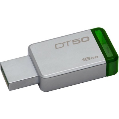Photo of Kingston 16GB USB 3.0 DataTraveler - Metal/Green