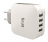 Snug 4 Port 4.8amp Charger - White Photo