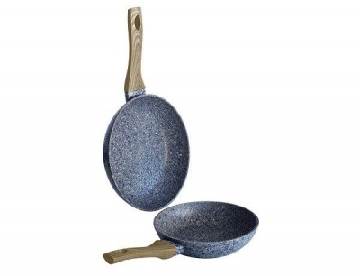Photo of Berlinger Haus 2-Piece Marble Coating Forest Line Fry Pan Set - Light Wood