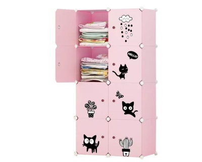 Photo of DIY Modular Storage Cabinet - Pink