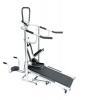 ZoolPro 4" 1 Foldable Magnetic Flat Manual Fitness Treadmill Photo