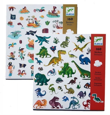 Photo of Djeco Dinosaurs & Pirates Stickers