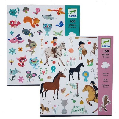 Photo of Djeco Horses & Small Friends Stickers