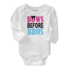 Qtees Africa Bows Before Bros Long Sleeve Girls Baby Grow Photo
