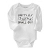 Qtees Africa Pretty Fly For A Small Guy Long Sleeve Baby Grow Photo