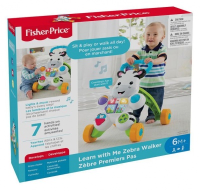 Photo of Fisher Price Fisher-Price Learn with Me Zebra Walker