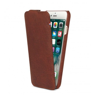 Photo of Decoded Leather Flip Case for iPhone 6s/6 - Cinnamon Brown