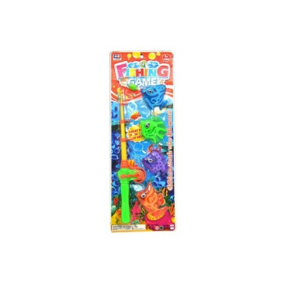 Photo of Ideal Toy Fishing Game With Rod And 4 Fish