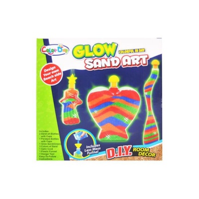 Room Decor Glow Sand Art With 3 Bottles Small
