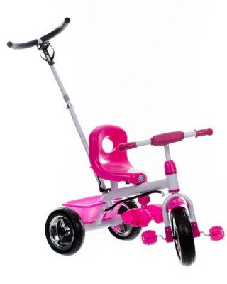 Photo of Ideal Toy Tricycle With Turning Handle - Pink