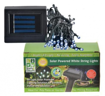 Photo of Roots & Shoots Solar Power Fairy Lights for Garden & Outdoor Decor