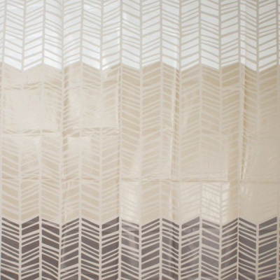 Photo of The Bathroom Shop - Shower Curtain Peva - Chevron - White