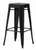 Metal Bar Stool - Black Photo