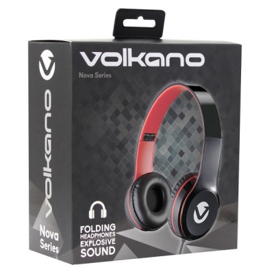 Photo of Volkano Nova Series Headphones - Red