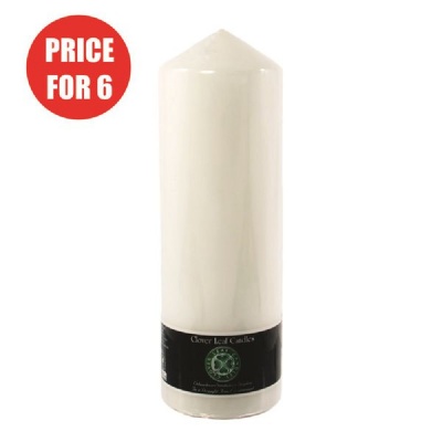 Photo of Clover Leaf Candles - Wedding Pillar Candle