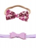 Croshka Designs Set of Two Bow Headbands in Purple Photo