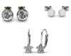 Destiny Angelis 3 Pair Earring Set with Swarovski Crystals Photo