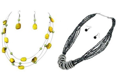 Photo of 2 Pair Necklace & Earring Set