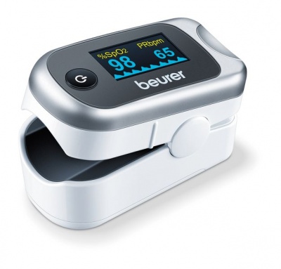 Photo of Beurer Pulse Oximeter: Oxygen Saturation Pulse Rate Perfusion Index PO40