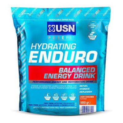 Photo of USN Purefit Enduro Light Tangerine Energy Drink - 500g
