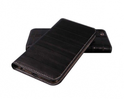 Photo of X-ONE Luxurious Genuine Eel Leather Cover for iPhone 6 - Black Cellphone