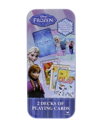 Photo of Disney Frozen Playing Cards in Tin - 2 Pack