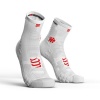 Compressport Pro Racing Socks Run Hi V3.0 White - T1 Photo
