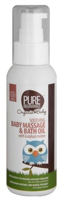 Photo of Pure Beginnings - Soothing Baby Massage and Bath Oil with Kalahari Melon