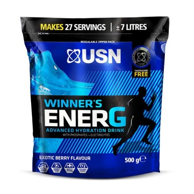 Photo of USN Winner's EnerG Bag Exotic Berry Energy Drink - 500g
