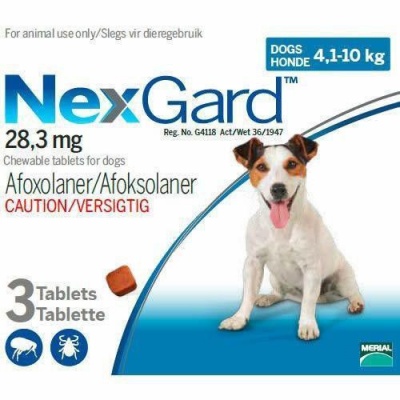 Photo of NexGard Chewables Tick & Flea Control for Medium Dogs - 3 Tablets