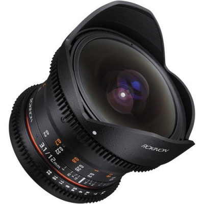 Photo of Canon Rokinon 12mm T3.1 ED AS IF NCS UMC Cine DS Fisheye Lens for EF Mount