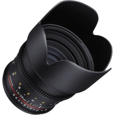 Photo of Canon Rokinon 50mm T1.5 AS UMC Cine DS Lens for EF Mount