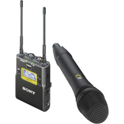 Photo of Sony UWP-D12 Integrated Digital Wireless Handheld Microphone ENG System