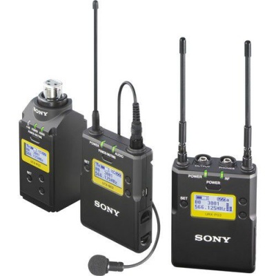Photo of Sony UWP-D16 Integrated Digital Plug-on & Lavalier Combo Wireless Microphone System