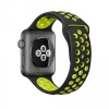Apple Zonabel Sport Strap for 42mm Watch - Black Yellow Cellphone Cellphone Photo