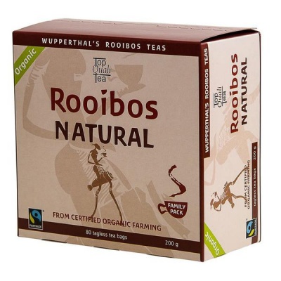 Photo of TopQualiTea Organic & Fair-Trade Rooibos Tea - 80 Tea Bags