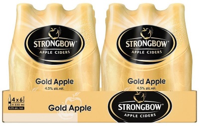 Photo of Strongbow - Gold Cider - 24 x 330ml