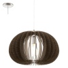 Eurolux - Cossano 450 Pendant - Dark Brown Photo