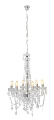 Photo of Eurolux - Octave Chandelier 6 Litre - Acrylic Clear