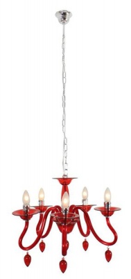 Photo of Eurolux - Orlene Chandelier 5 Litre - Acrylic Red