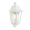 Eurolux Outdoor Half Lantern White