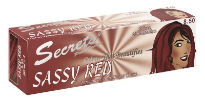 Photo of Secrets Cream Colour Sassy Red - 50ml