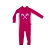 Parental Instinct Girls Quick Dry UPF50 Full Body Swim Suit - Pink Photo