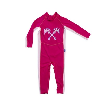 Photo of Parental Instinct Girls Quick Dry UPF50 Full Body Swim Suit - Pink