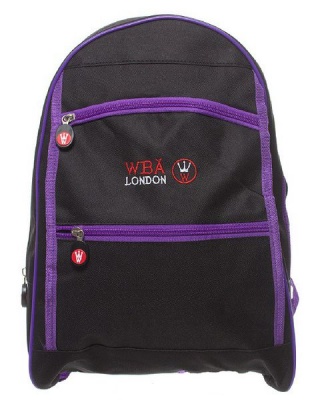 Photo of Parco Collections WBA Backpack - Black/Purple