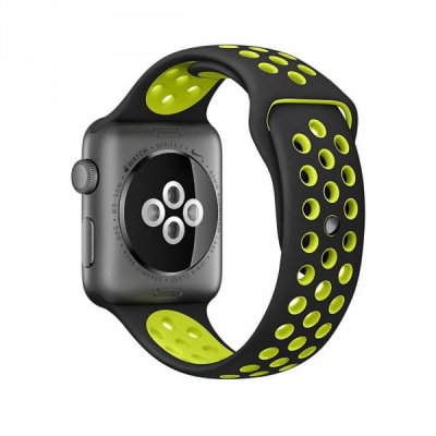 Photo of Apple Zonabel Sport Strap for 38mm Watch - Black & Yellow