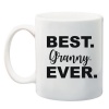 Qtees Africa Best Granny Ever Printed Mug - White Photo