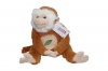 Gipsy Plush 42cm Silly Monkey with Sound - Orange Photo