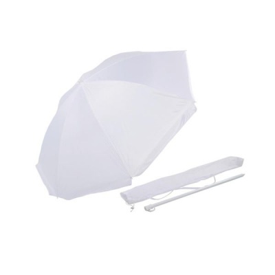 Photo of Alice Umbrellas 1.6M Beach Umbrella With Carry Bag - White