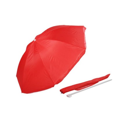 Photo of Alice Umbrellas 1.6M Beach Umbrella With Carry Bag - Red
